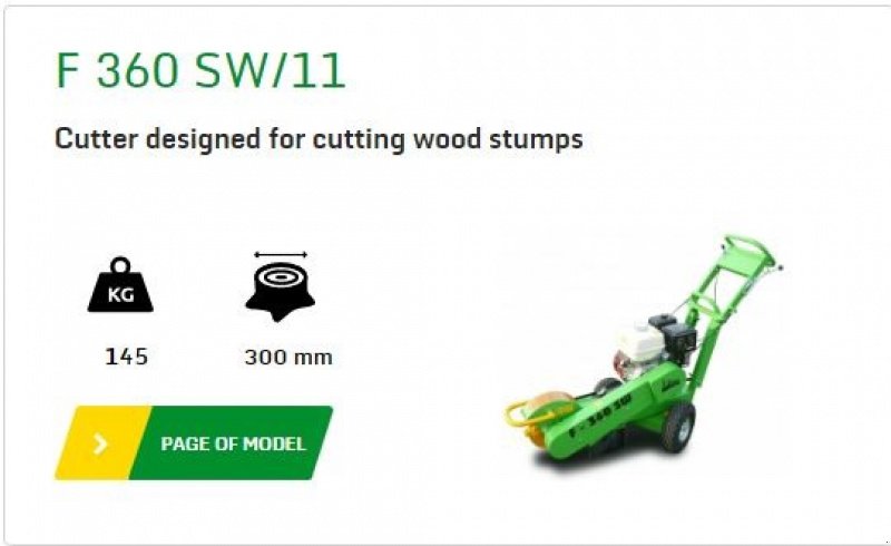 Stockfräse tip laski F 360 SW/11, Gebrauchtmaschine in Vrå (Poză 7)