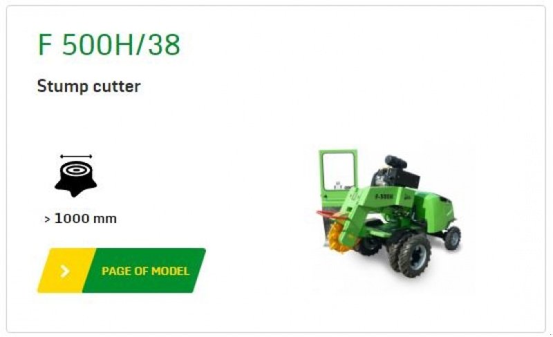 Stockfräse typu laski F 500H/38, Gebrauchtmaschine v Vrå (Obrázek 5)