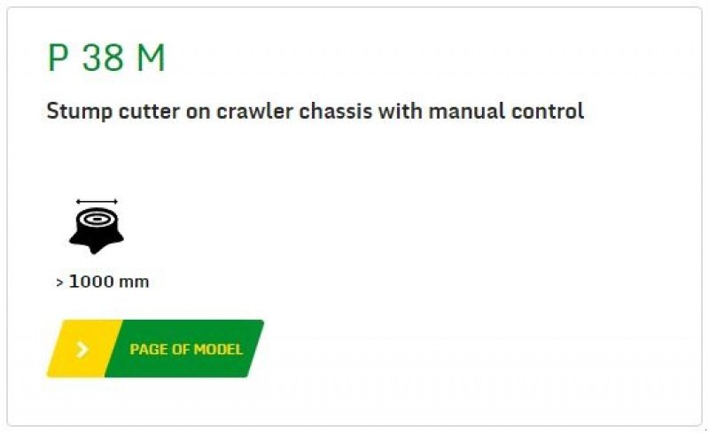 Stockfräse tip laski P 38 M, Gebrauchtmaschine in Vrå (Poză 3)