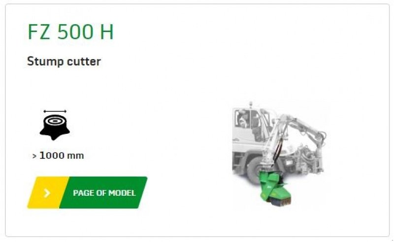 Stockfräse του τύπου laski FZ 500 H, Gebrauchtmaschine σε Vrå (Φωτογραφία 4)