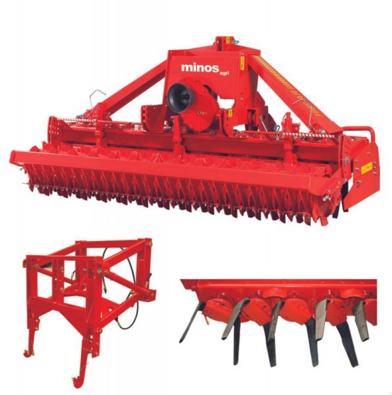 Kreiselegge of the type Minos Agri Kreiselegge T-DRAM 3001 mit Packerwalze, Neumaschine in Münstermaifeld (Picture 15)