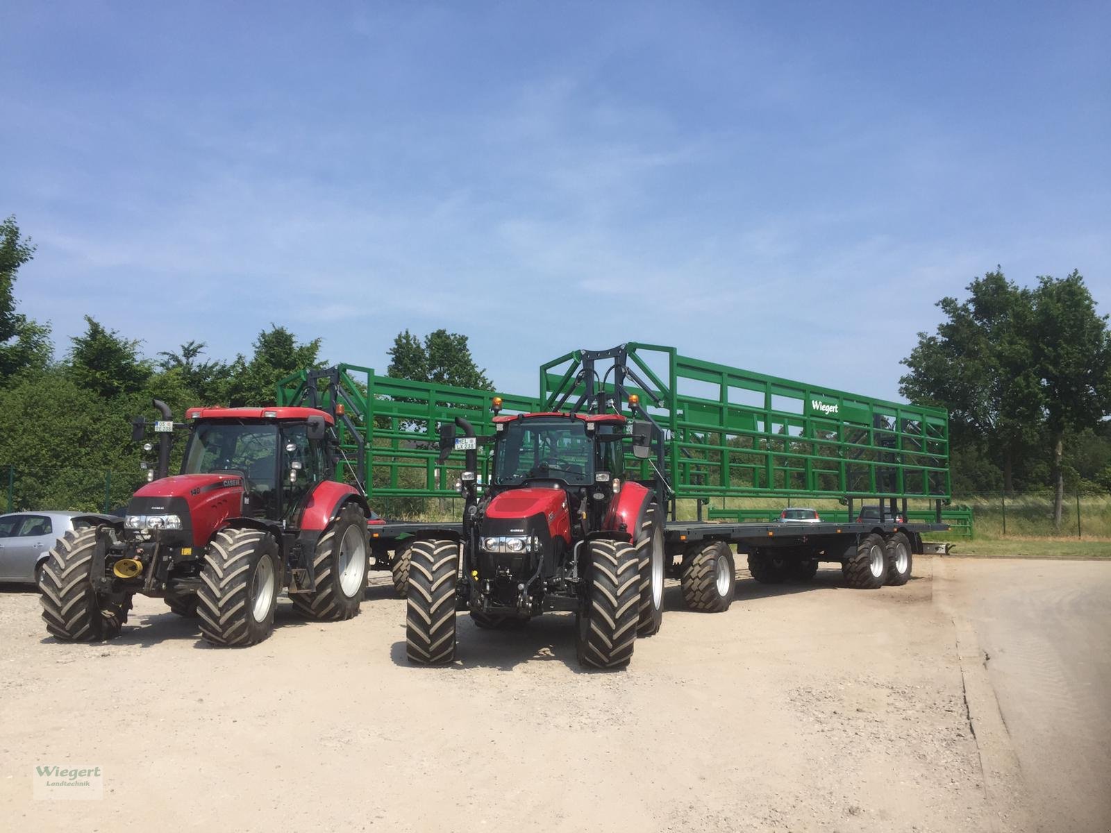 Ballensammelwagen des Typs Wiegert BWD1030, Neumaschine in Ostbevern (Bild 2)