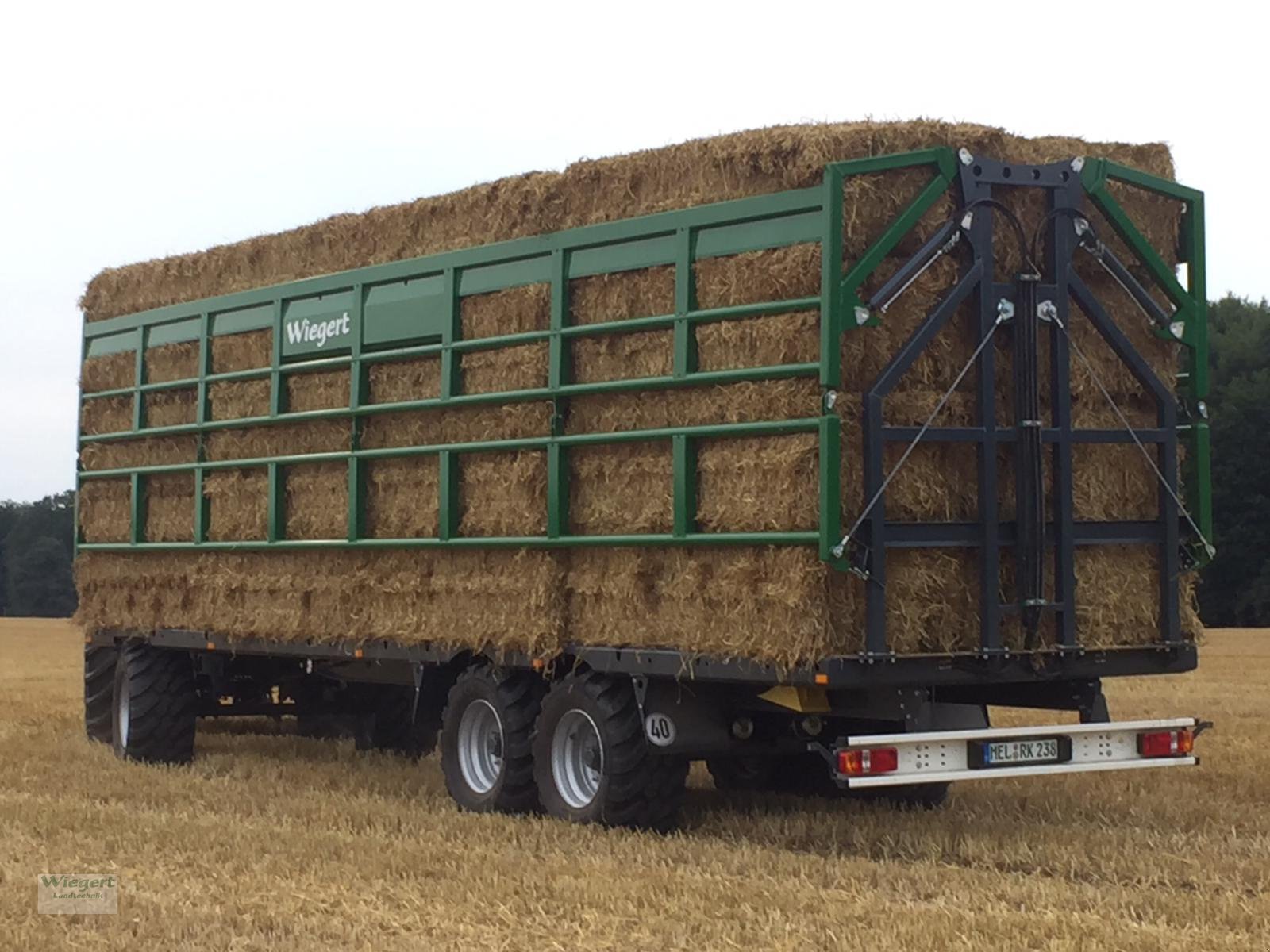 Ballensammelwagen des Typs Wiegert BWD1030, Neumaschine in Ostbevern (Bild 8)
