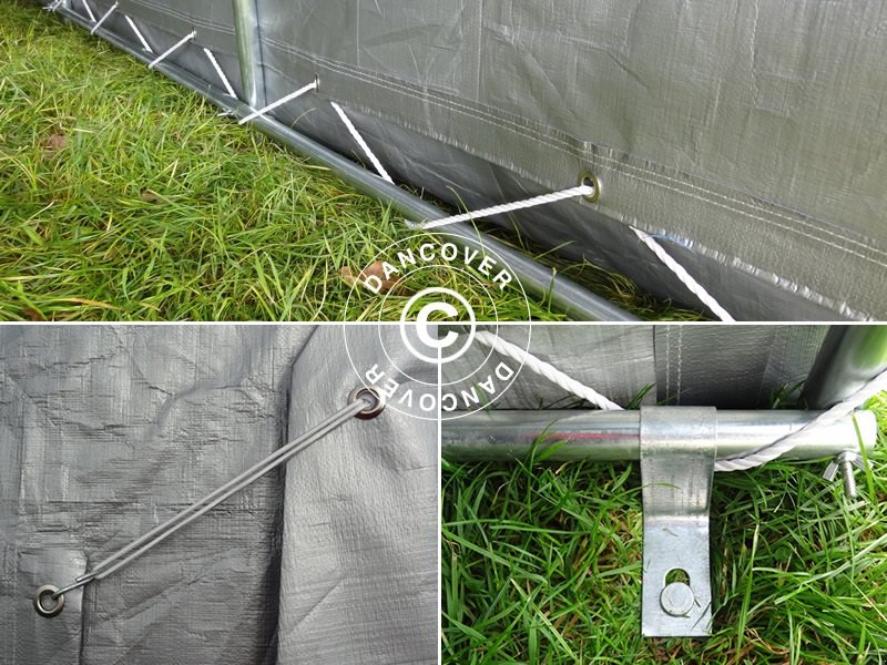 Sonstiges Türe ait Sonstige Garagetelt, Gebrauchtmaschine içinde Hellebæk (resim 2)