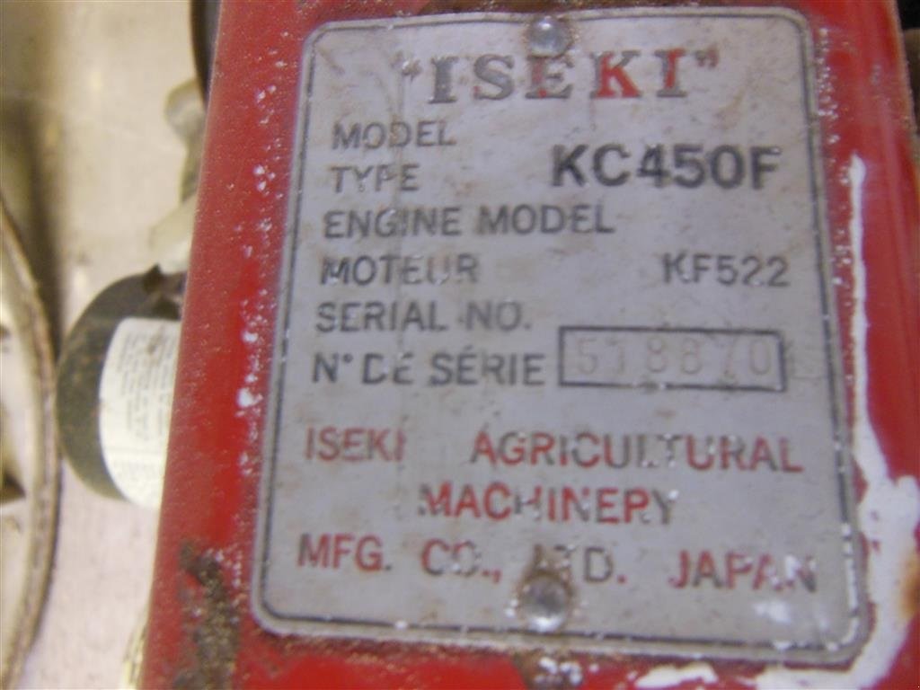 Geräteträger typu Iseki KF522 med kost, Gebrauchtmaschine w Egtved (Zdjęcie 4)