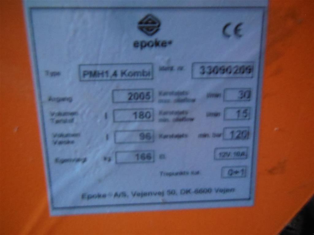 Sandstreuer & Salzstreuer типа Epoke HCW City Combi, Gebrauchtmaschine в Egtved (Фотография 4)