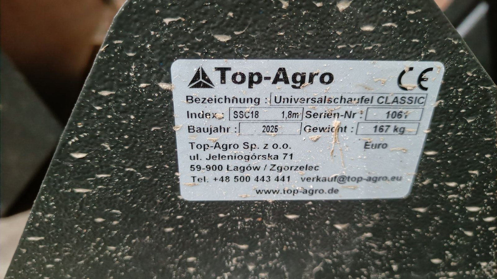 Frontlader des Typs Euro 1,8 m Univisalskovl m/Euro beslag,, Gebrauchtmaschine in Egtved (Bild 6)