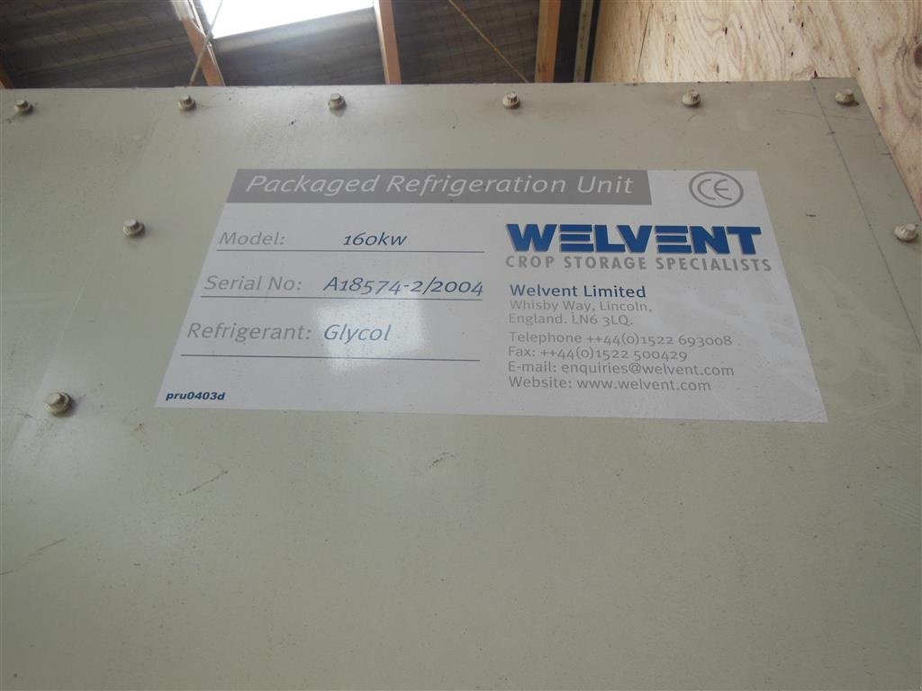 Sonstiges of the type Sonstige Welvent kølemaskine 160 kw, Gebrauchtmaschine in Egtved (Picture 1)