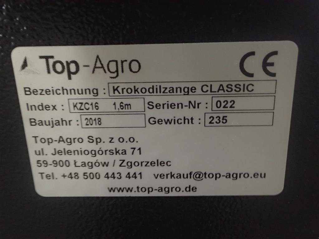 Frontlader tipa Sonstige 1,6 m Siloklo med Eurobeslag., Gebrauchtmaschine u Egtved (Slika 4)