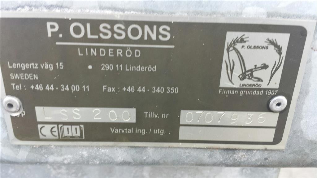 Sandstreuer & Salzstreuer del tipo Sonstige P Olssons. LSS 200, Gebrauchtmaschine en Roskilde (Imagen 4)