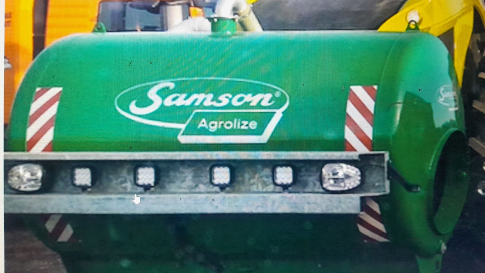 Pumpfass typu Samson 3m3 Fronttank, Gebrauchtmaschine v Struer (Obrázek 1)