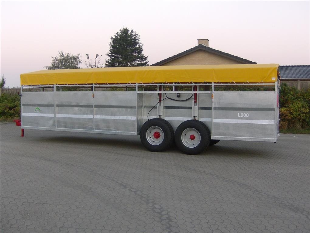 Viehanhänger of the type Agro Kreaturvogn G9250 m Boogie, Gebrauchtmaschine in Kjellerup (Picture 1)