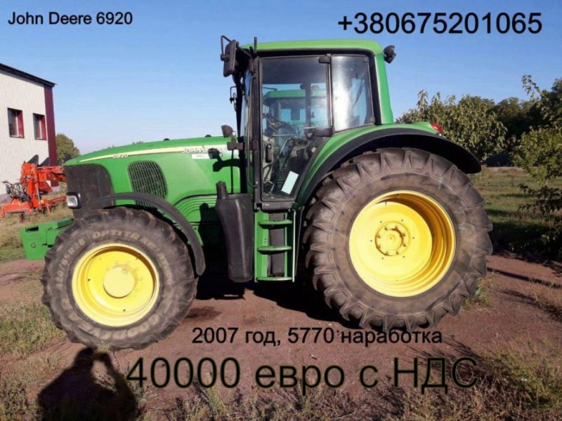 Oldtimer-Traktor a típus John Deere 6920, Neumaschine ekkor: Новгородка (Kép 1)