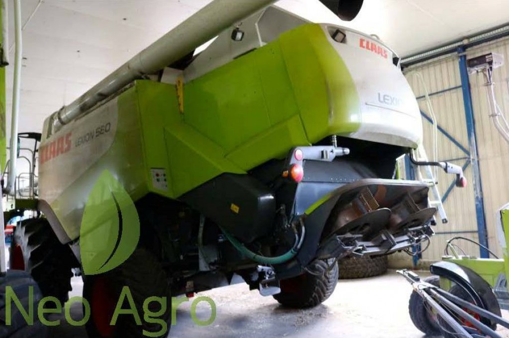 Oldtimer-Mähdrescher Türe ait CLAAS Lexion 580, Neumaschine içinde Тернопіль (resim 3)