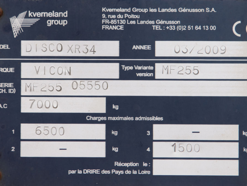 Wiesenegge a típus Kverneland Accord Disco XR34,  ekkor: Житомир (Kép 4)