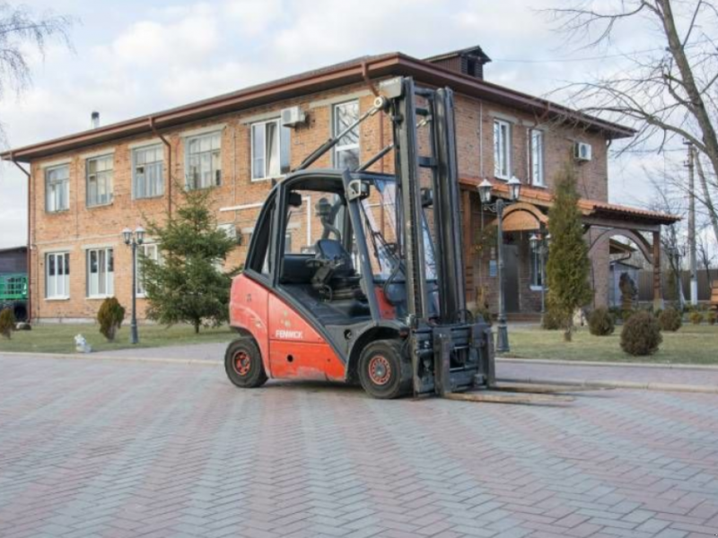 Gabelstapler del tipo Linde H25D,  en Житомир (Imagen 1)