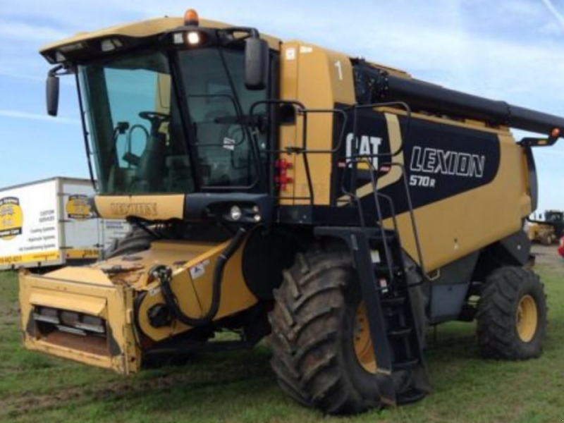 Oldtimer-Mähdrescher del tipo CLAAS Lexion 570, Neumaschine en Струмівка (Imagen 1)