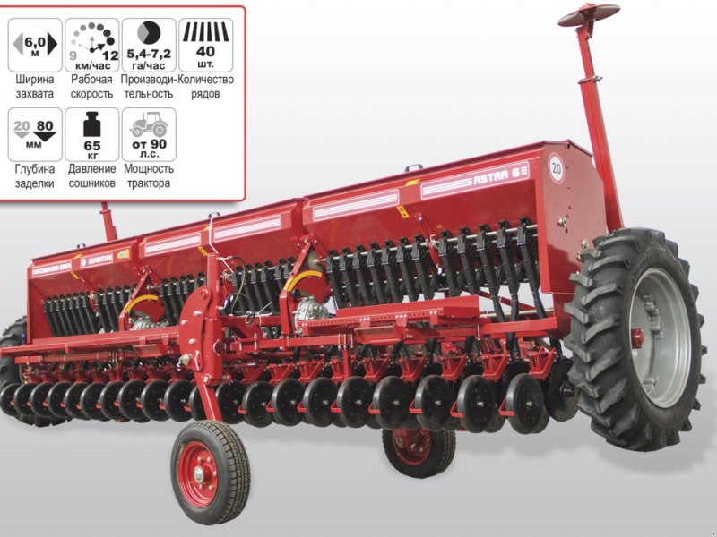 Direktsaatmaschine typu CHERVONA ZIRKA Astra 6,  v Кіровоград (Obrázek 1)