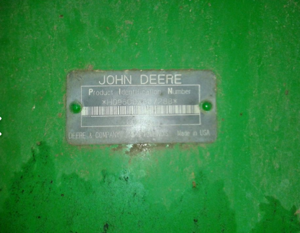Oldtimer-Mähdrescher типа John Deere 9600, Neumaschine в Побузьке (Фотография 6)