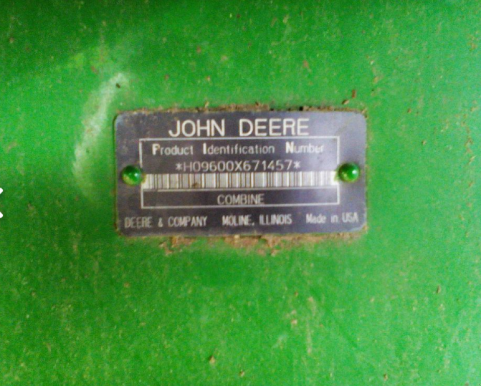 Oldtimer-Mähdrescher typu John Deere 9600, Neumaschine v Побузьке (Obrázok 6)