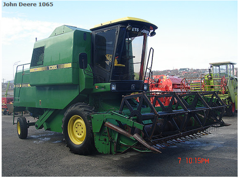 Oldtimer-Mähdrescher del tipo John Deere 1065, Neumaschine In Рівне (Immagine 1)