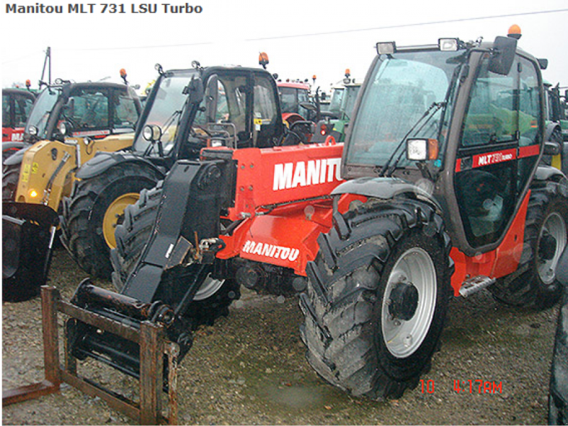Teleskopstapler tip Manitou MLT 731 LSU Turbo, Neumaschine in Рівне (Poză 1)