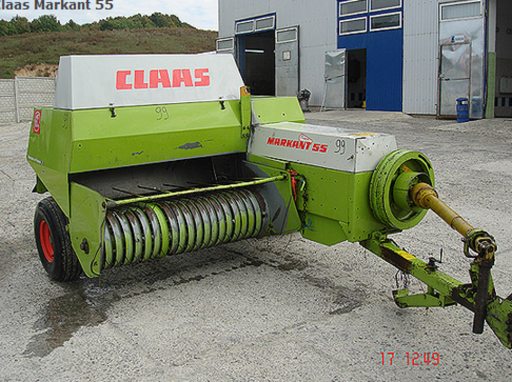 Hochdruckpresse des Typs CLAAS Markant 55,  in Рівне (Bild 2)