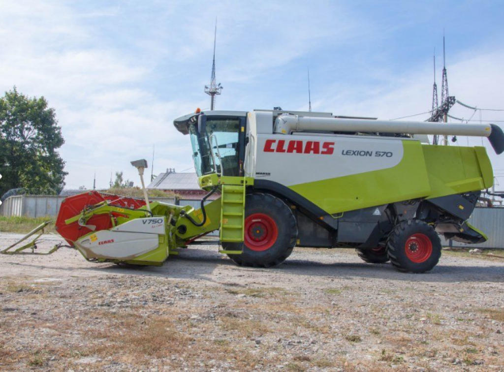 Oldtimer-Mähdrescher a típus CLAAS Lexion 570, Neumaschine ekkor: Луцьк (Kép 3)