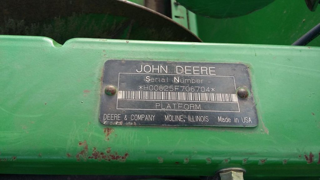 Oldtimer-Mähdrescher des Typs John Deere W650, Gebrauchtmaschine in Олександрія (Bild 7)