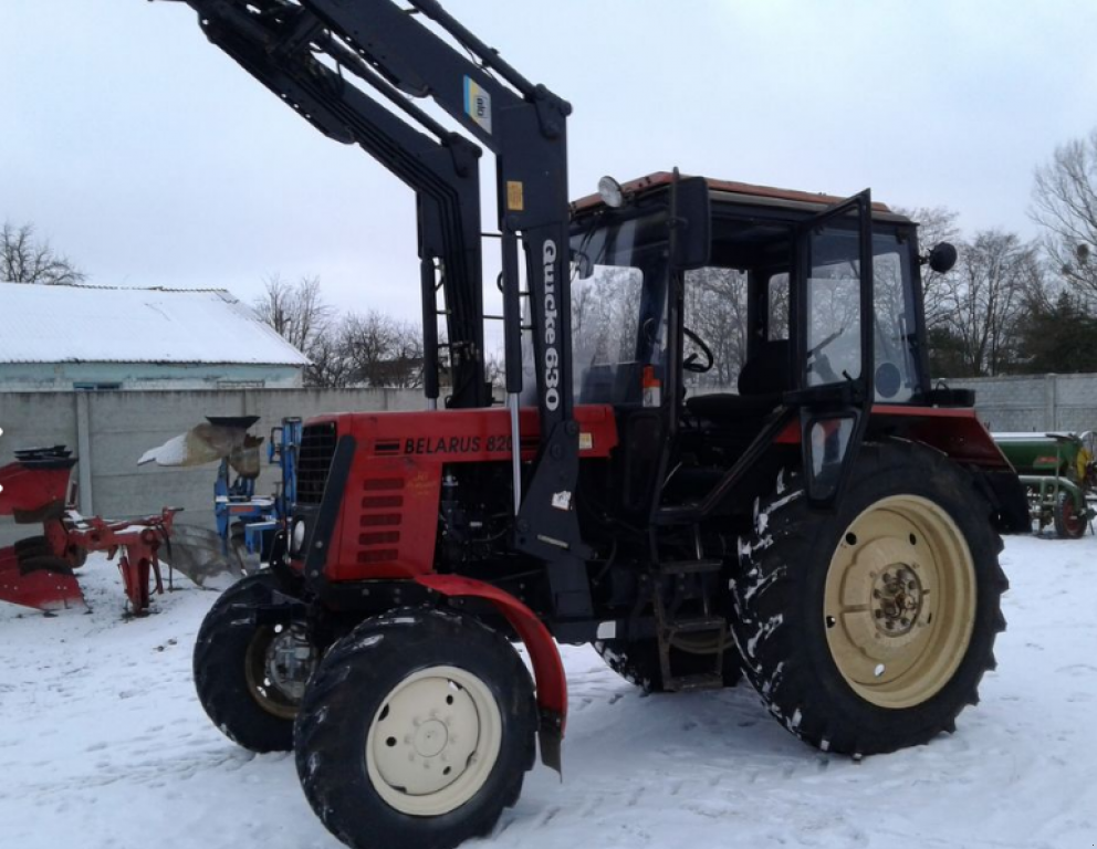 Oldtimer-Traktor tip Belarus Беларус-820, Neumaschine in Стара Вижівка (Poză 8)