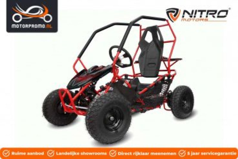 ATV & Quad typu Sonstige nitromotors nitromotors GO-Kart 80cc 4takt, Neumaschine w Budel (Zdjęcie 10)