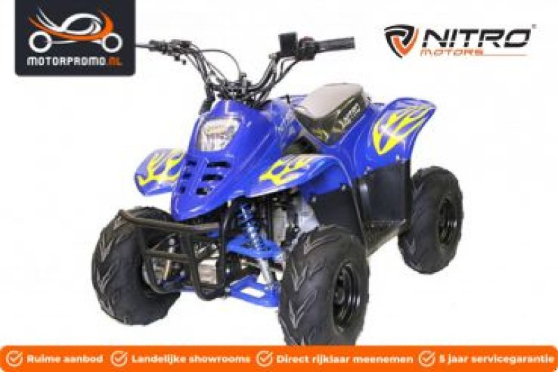ATV & Quad a típus Sonstige nitro motors nitro motors Kinderquad 110cc 4takt, Neumaschine ekkor: Budel (Kép 4)