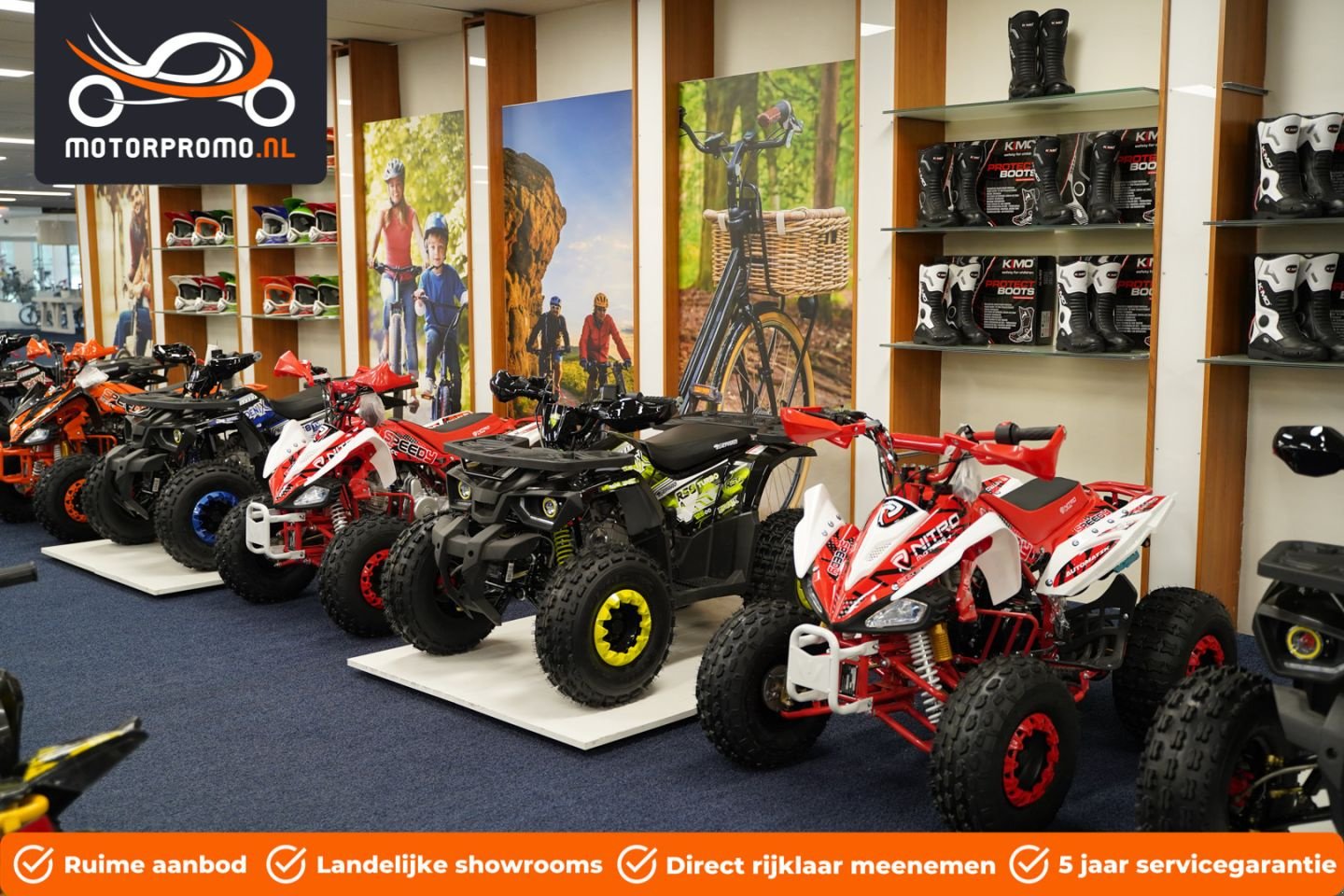 ATV & Quad типа Sonstige nitro motors nitro motors Elektrische kinderquad quad, Neumaschine в Budel (Фотография 11)