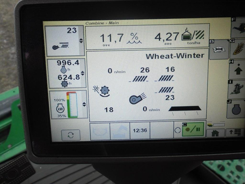 Oldtimer-Mähdrescher a típus John Deere W 650, Neumaschine ekkor: Житомир (Kép 6)