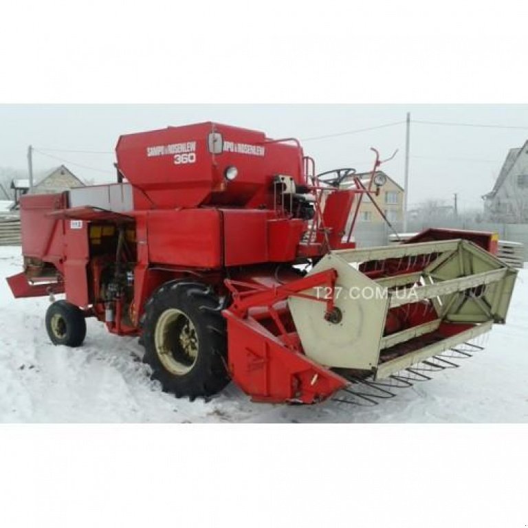 Oldtimer-Mähdrescher del tipo Sampo Sampo-Rosenlew, Neumaschine In Глеваха (Immagine 6)