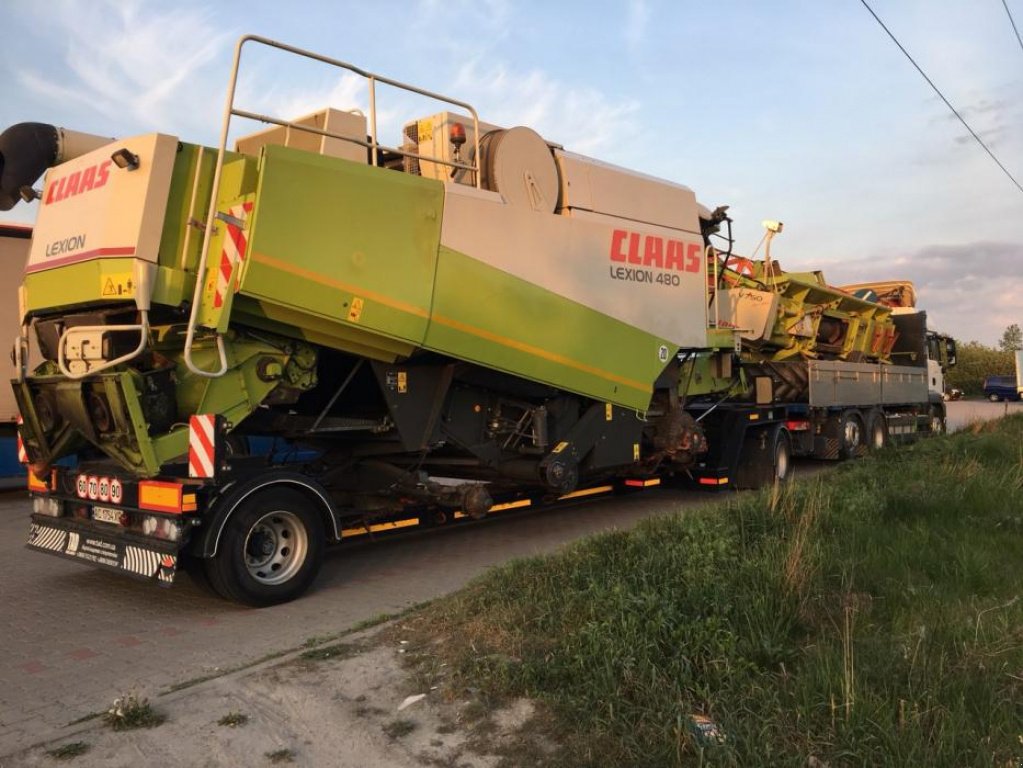 Oldtimer-Mähdrescher a típus CLAAS Lexion 480, Neumaschine ekkor: Луцьк (Kép 7)
