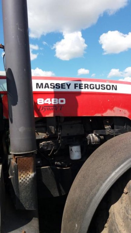 Oldtimer-Traktor Türe ait Massey Ferguson 8480A Dyna-VT, Neumaschine içinde Харків (resim 8)