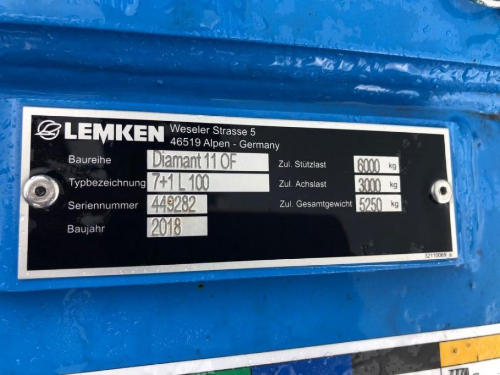 Scheibenpflug типа Lemken EuroDiamant 11/7+1, Gebrauchtmaschine в Володарка (Фотография 2)