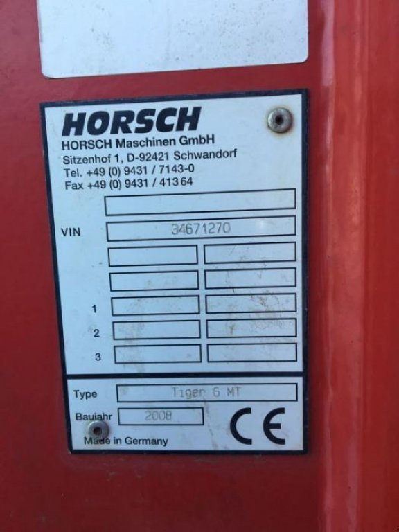 Kartoffelpflegetechnik tip Horsch Tiger 6 MT, Gebrauchtmaschine in Володарка (Poză 6)