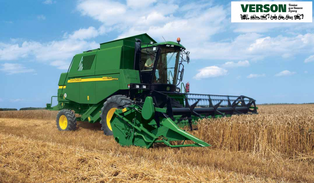 Oldtimer-Mähdrescher a típus John Deere 1450 CWS, Neumaschine ekkor: Київ (Kép 1)