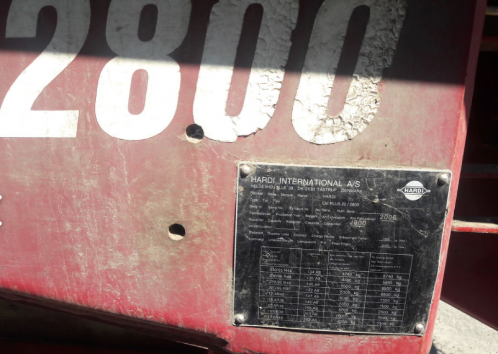 Weinbauspritze typu Hardi Commander 2800,  v Київ (Obrázek 2)