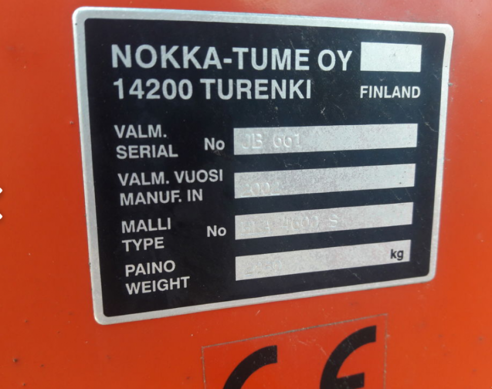 Wiesenegge of the type Hankmo H 6400 Super,  in Київ (Picture 2)