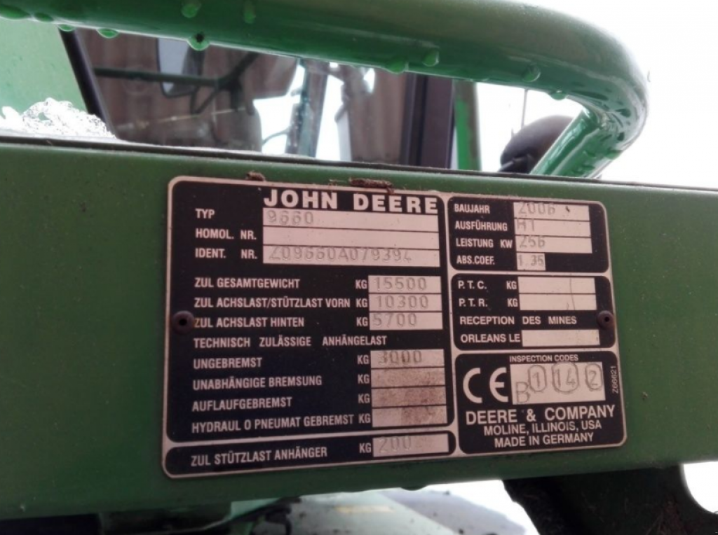 Oldtimer-Mähdrescher des Typs John Deere 9660i WTS, Neumaschine in Хмельницький (Bild 3)