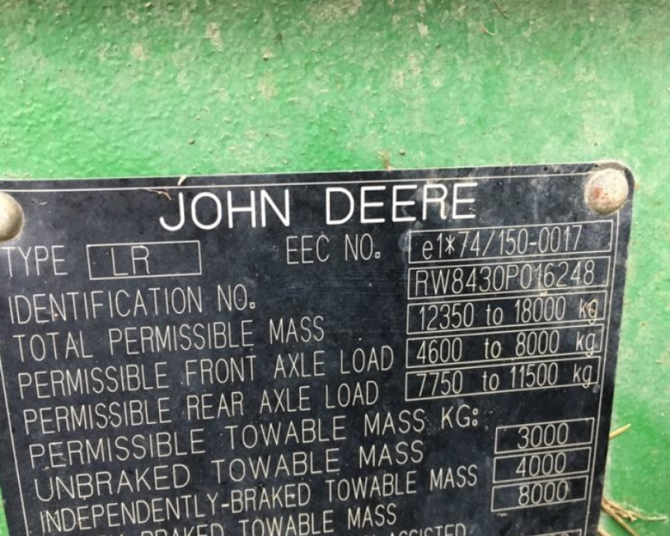 Oldtimer-Traktor typu John Deere 8430, Neumaschine v Золочів (Obrázek 6)