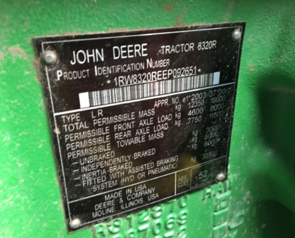Oldtimer-Traktor typu John Deere 8320R, Neumaschine v Золочів (Obrázok 8)