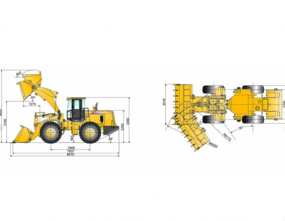 Frontlader of the type XCMG LW 500F, Neumaschine in Київ (Picture 3)