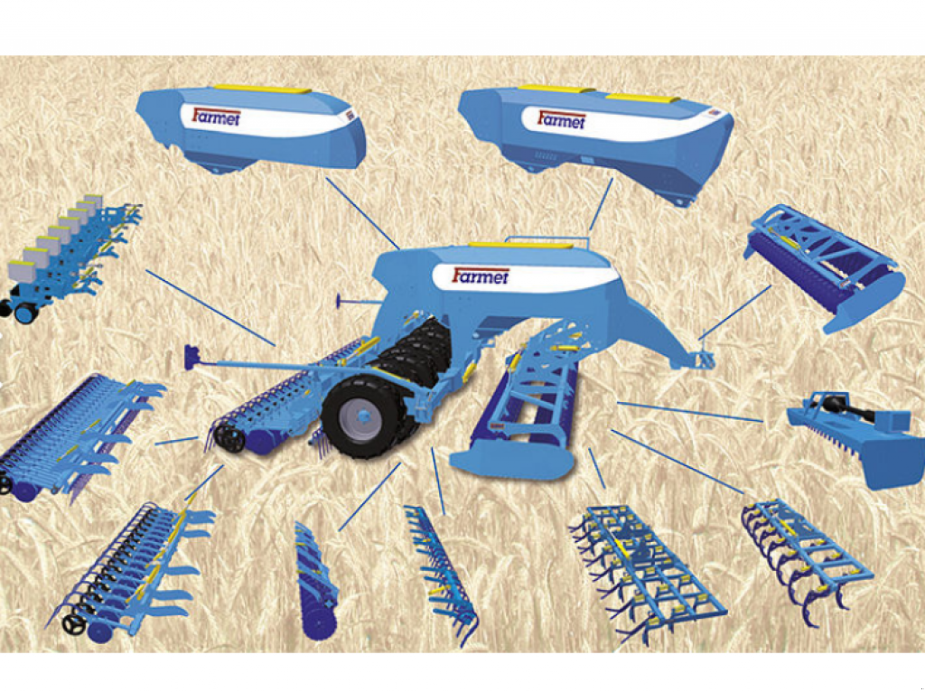 Kartoffelpflegetechnik typu Farmet Turbulent 5,  v Гуляйпо́ле (Obrázek 8)
