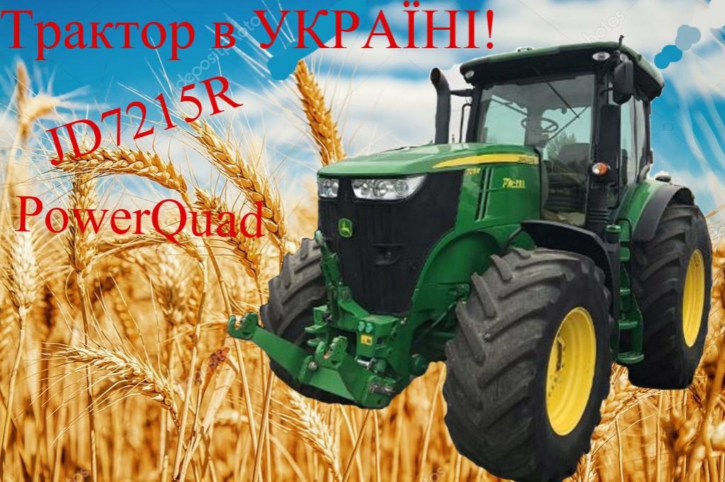 Oldtimer-Traktor typu John Deere 7215R, Neumaschine v Черкаси (Obrázek 1)