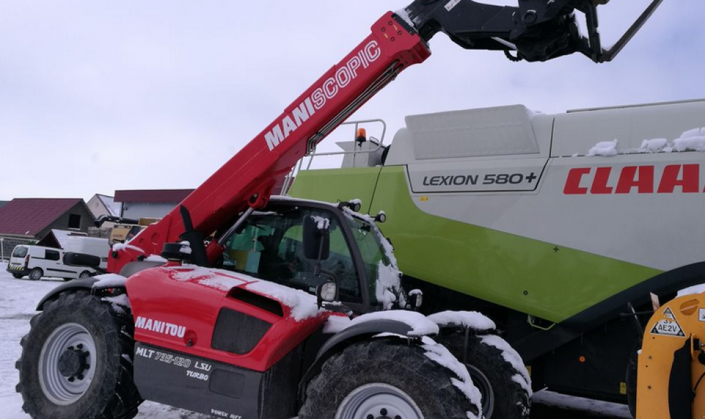 Teleskopstapler a típus Manitou MLT 735-120 LSU Turbo, Neumaschine ekkor: Рівне (Kép 1)