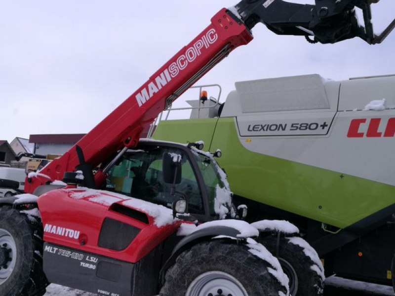 Teleskopstapler del tipo Manitou MLT 735-120 LSU Turbo, Neumaschine In Рівне (Immagine 1)